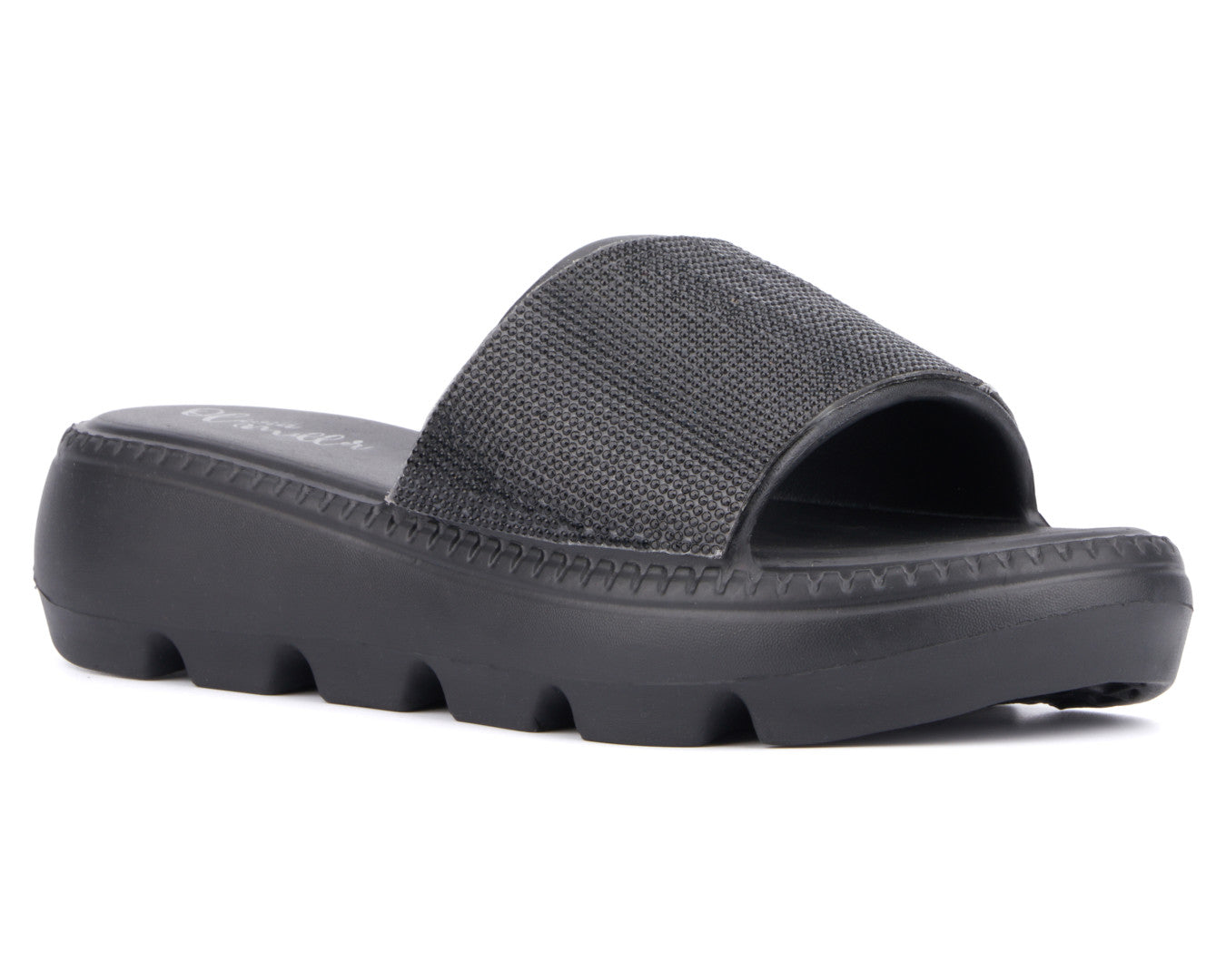 Women's Glitter Gaze Slide Sandal
