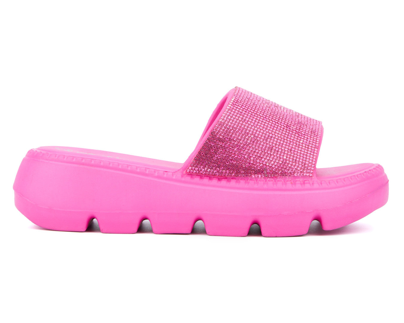 Women's Glitter Gaze Slide Sandal