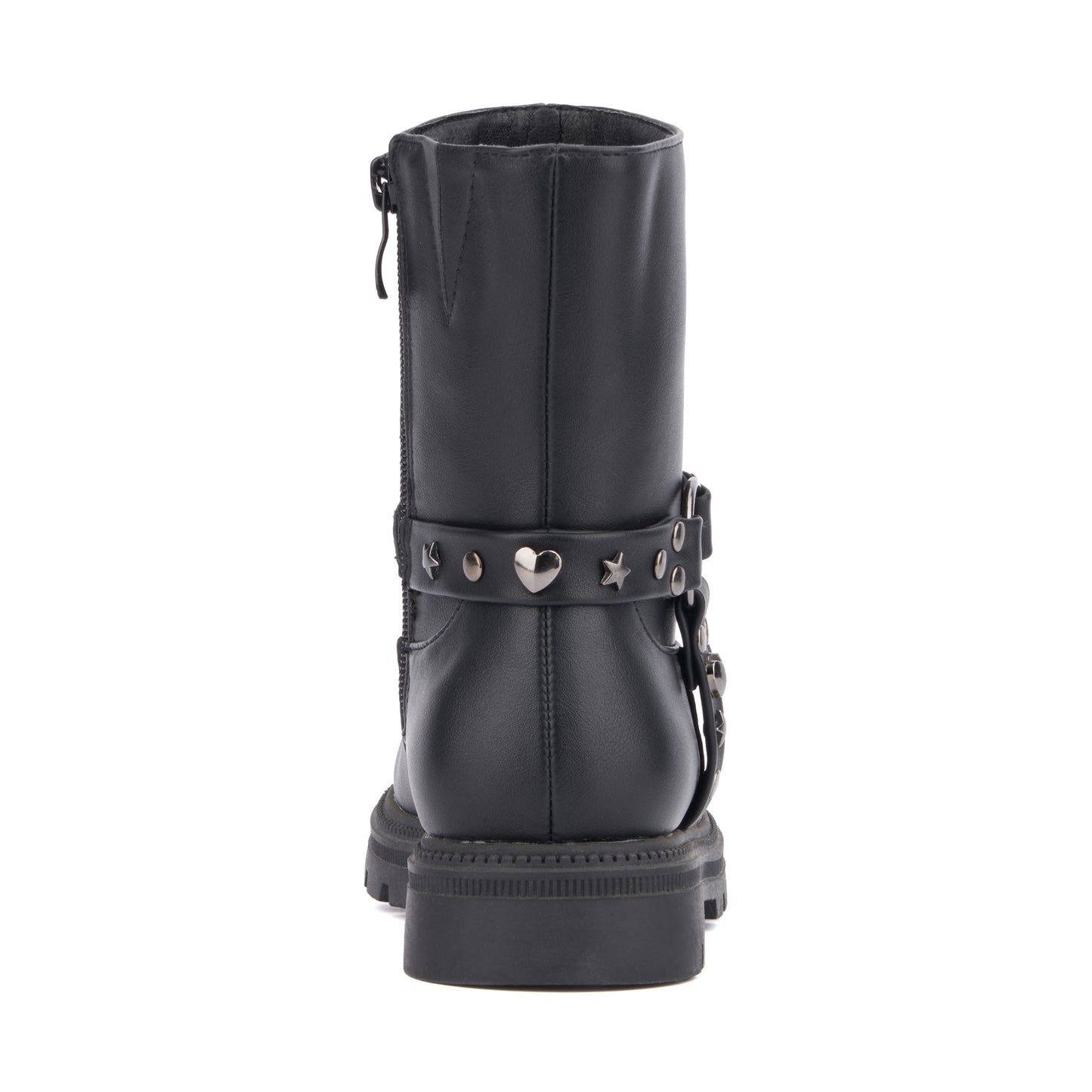 Girl's Harness Lug Sole Boot