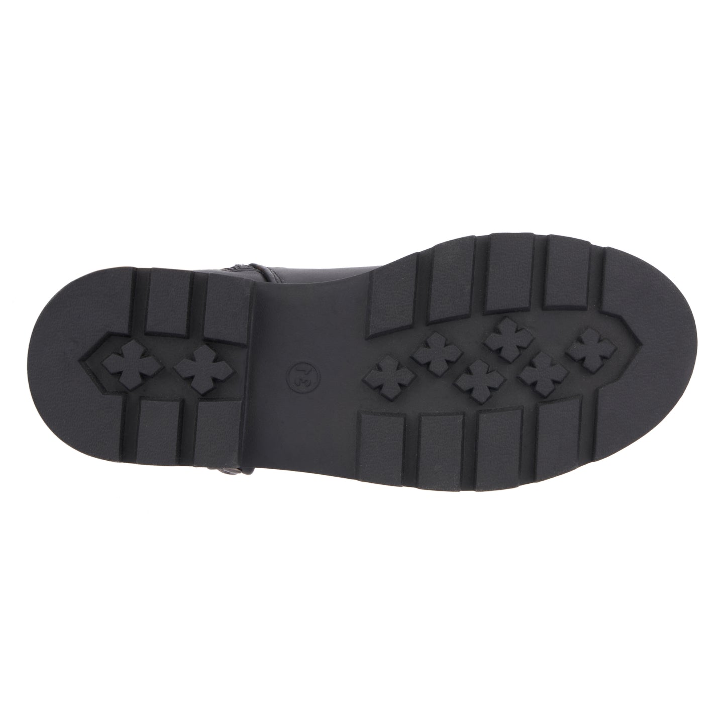 Girl's Harness Lug Sole Boot