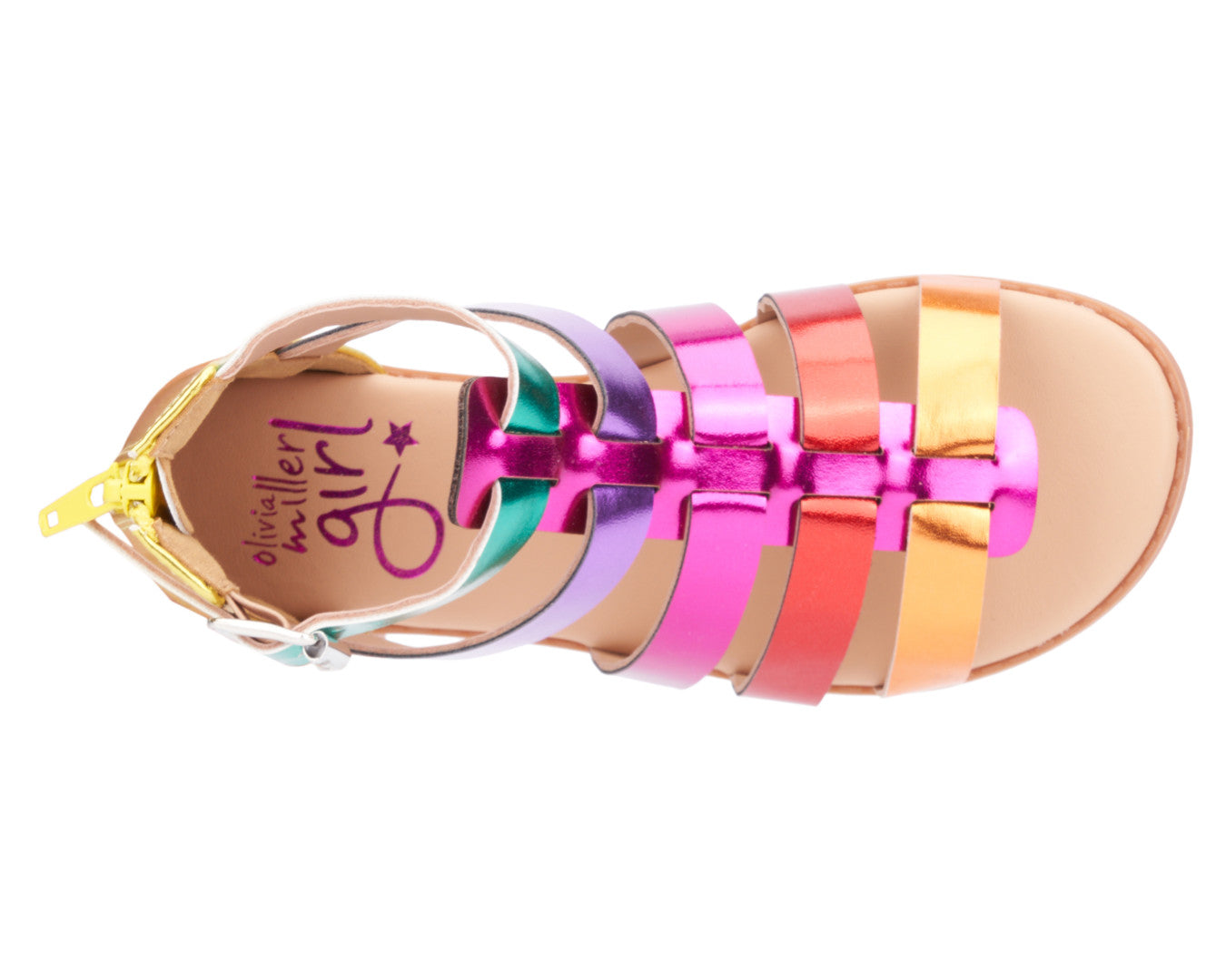 Girls' Freckles Flat Sandal