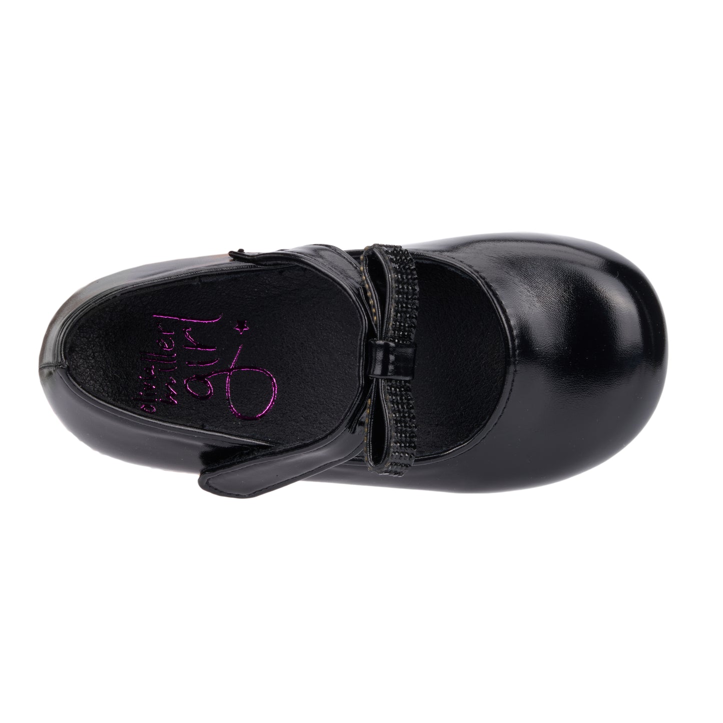 Girl's Toddler Crystal Clear Maryjane Flats