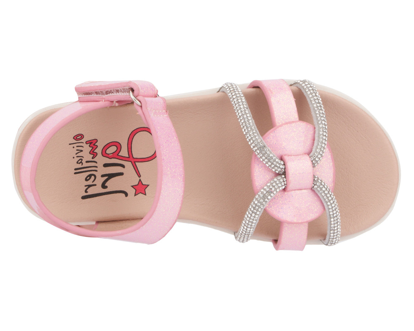 Girls' Toddler Lustre Flat Sandal