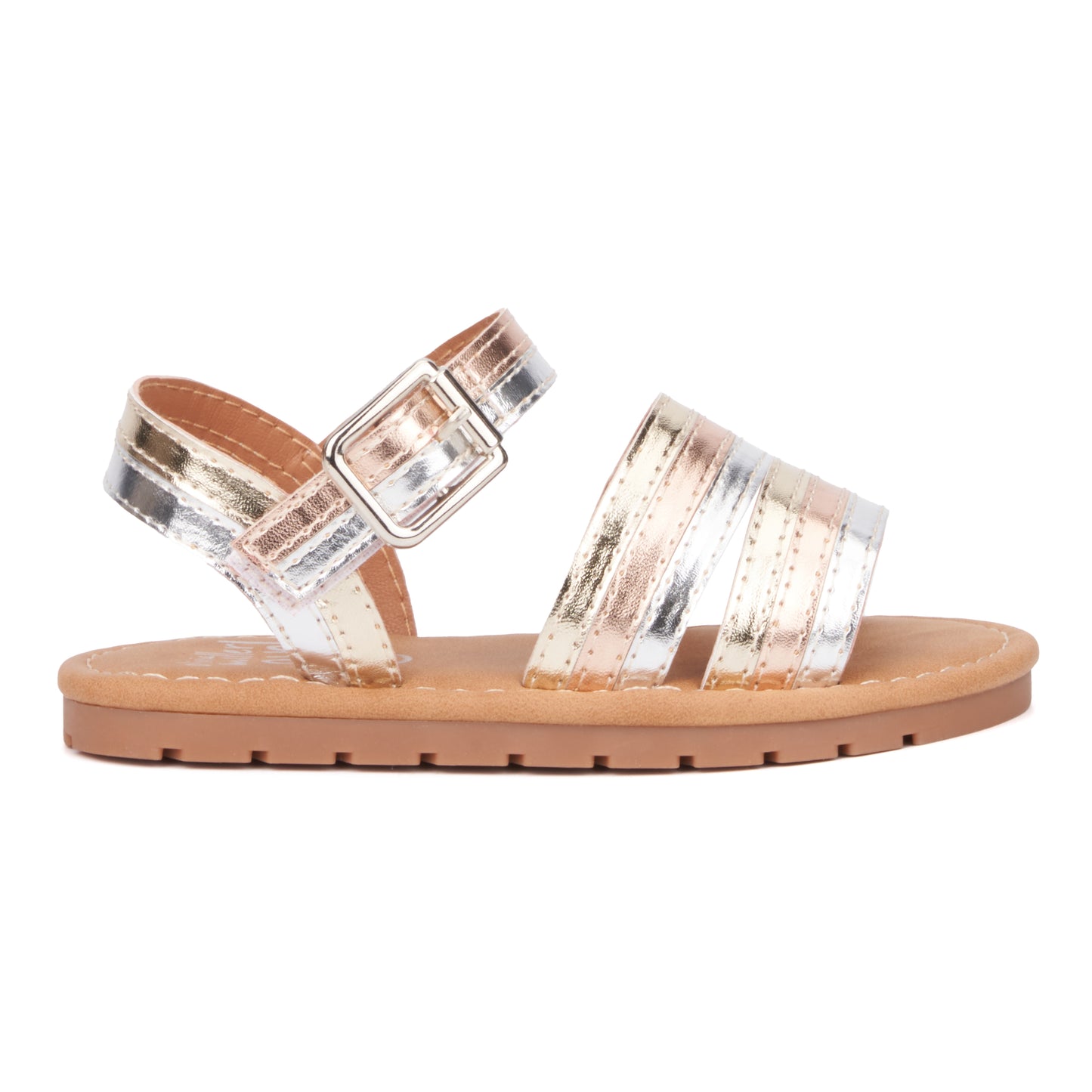 Girl's Toddler Rainbow Daze Slide Sandals