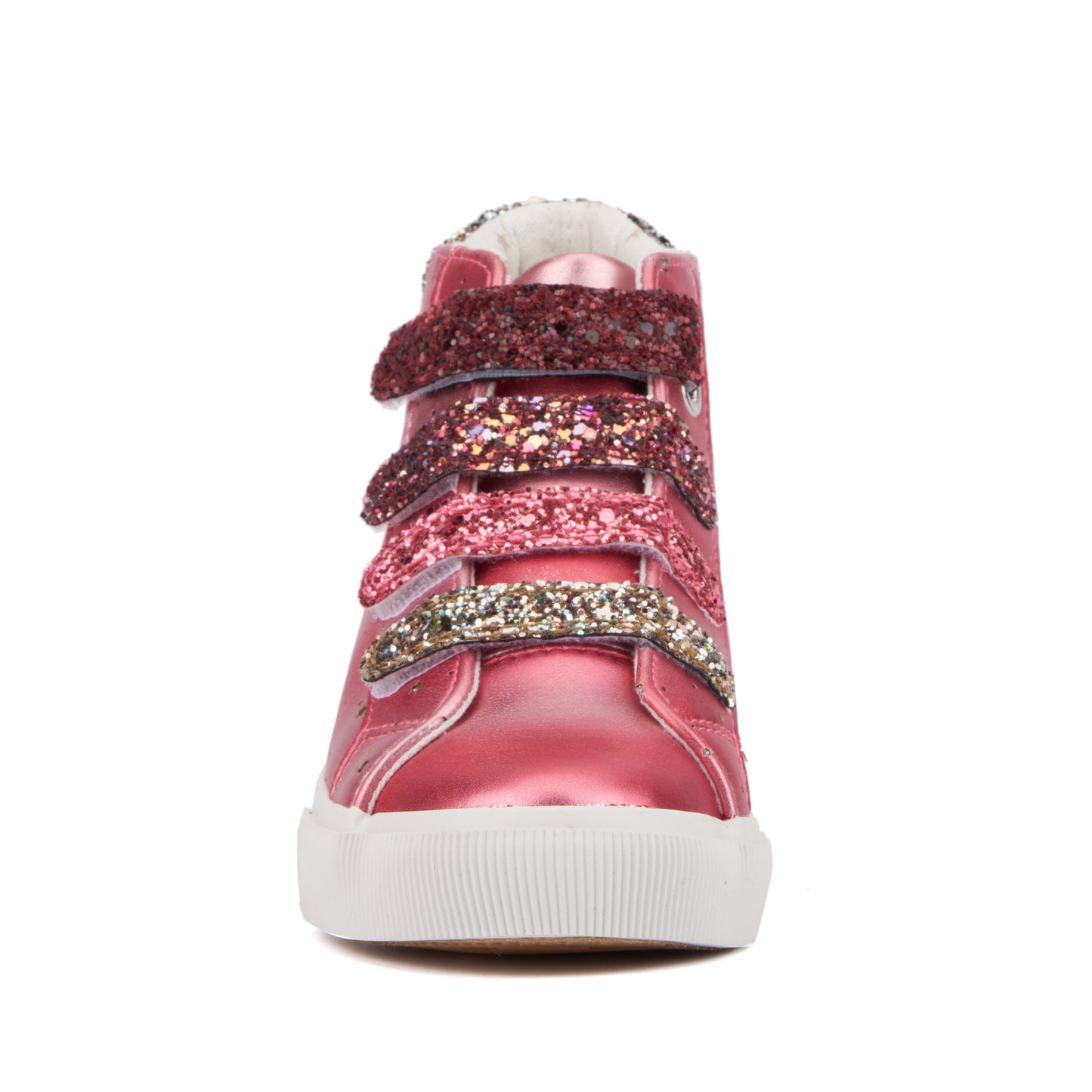 Girl's Rain Bow High Top Sneakers