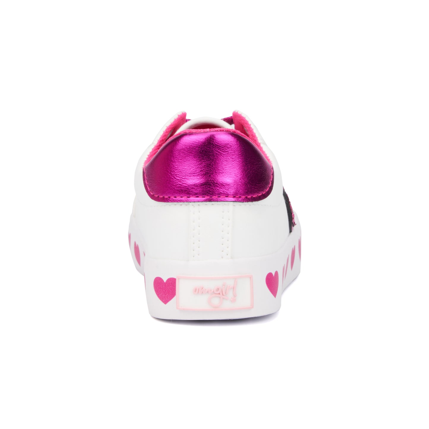 Girl's Heart Outsole Low Top Sneakers