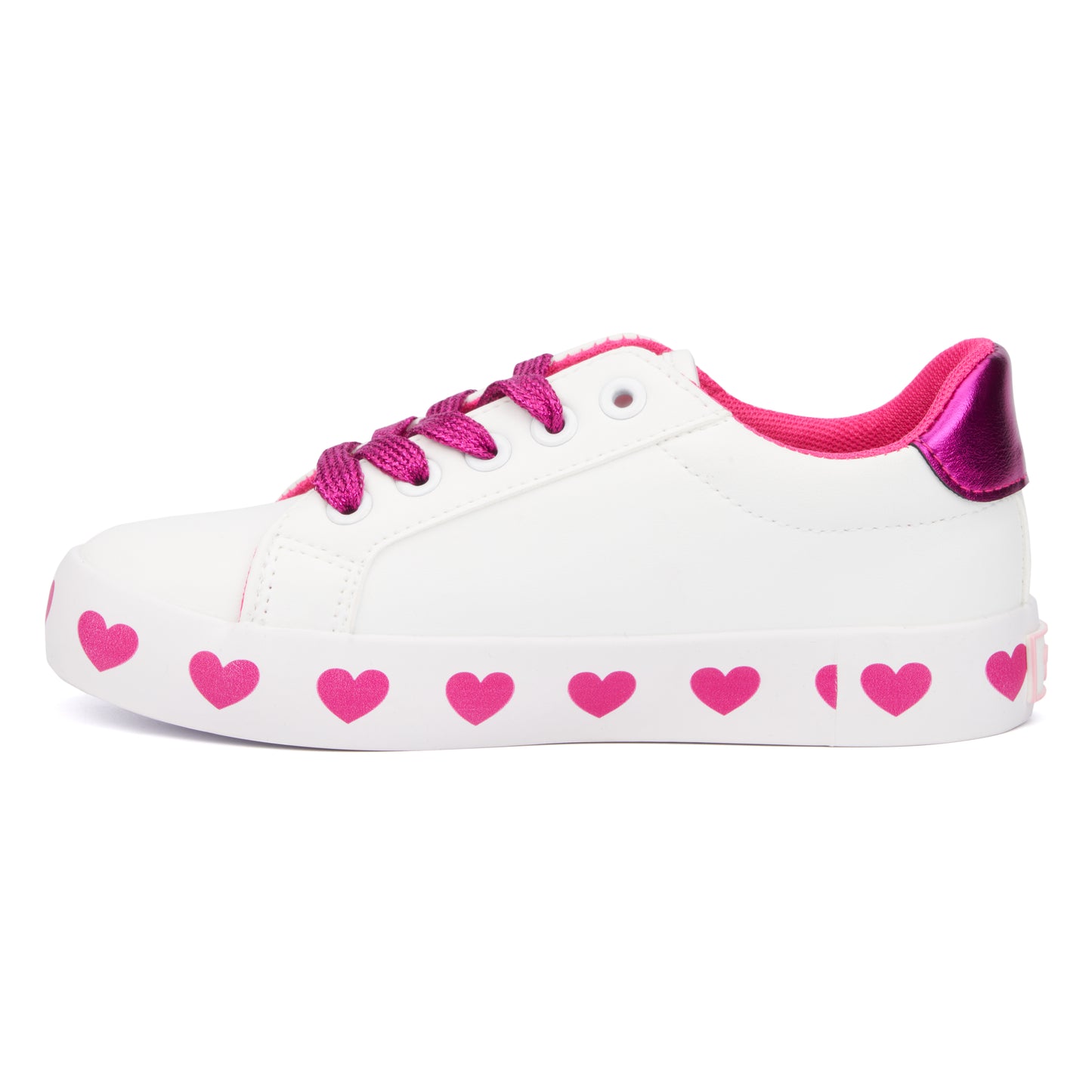 Girl's Heart Outsole Low Top Sneakers