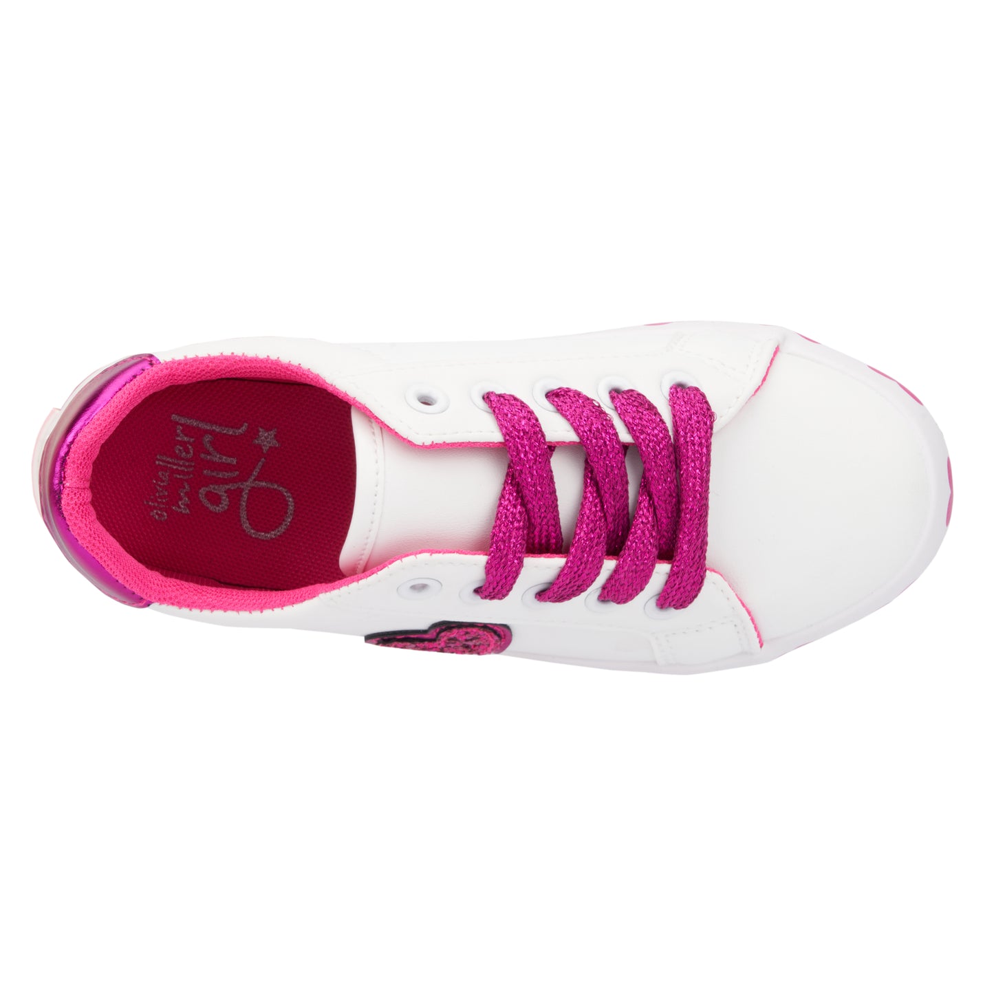 Girl's Heart Outsole Low Top Sneakers