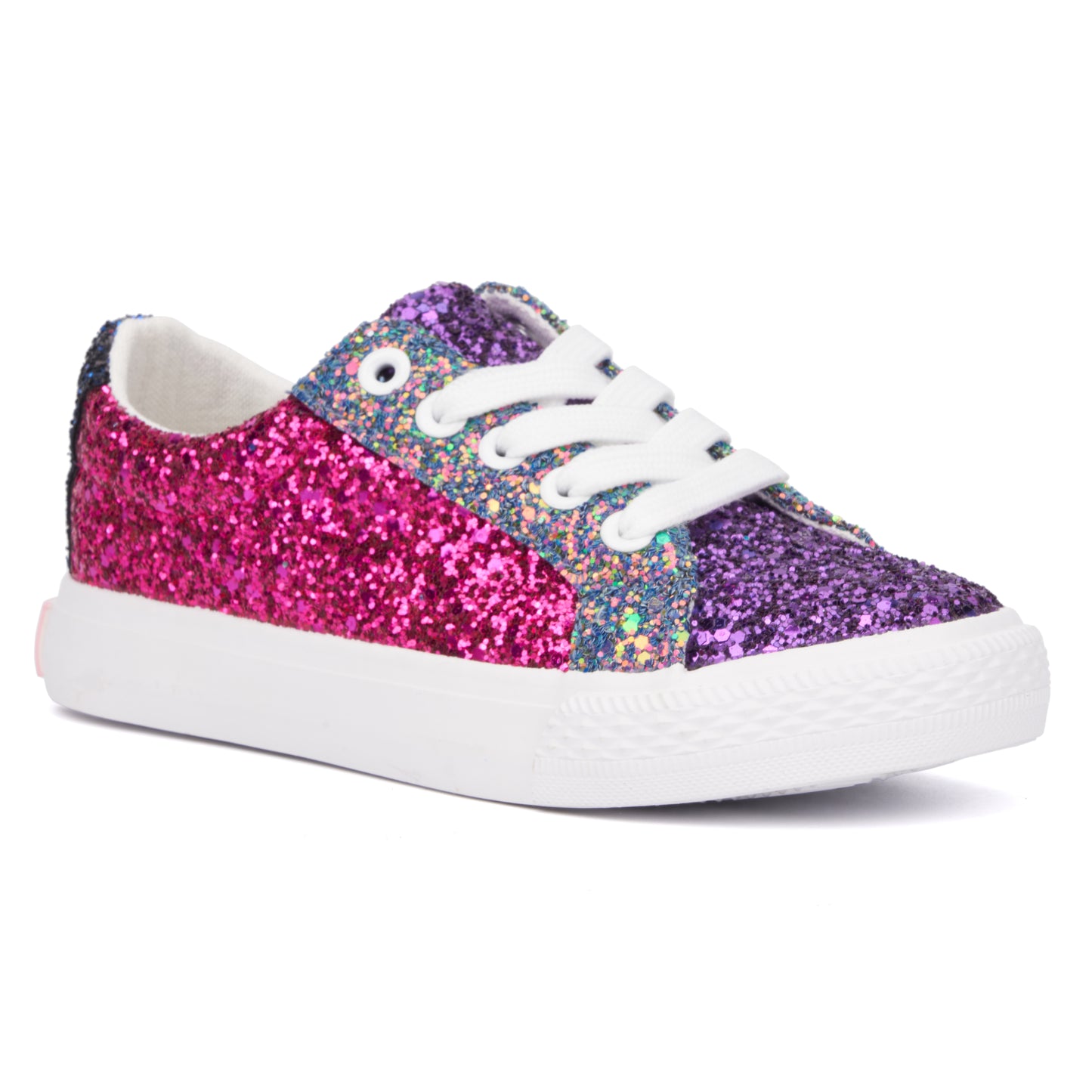 Girl's Glitter Low Top Sneakers