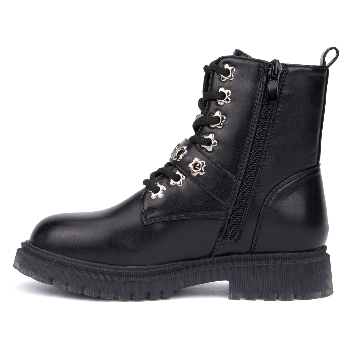 Girl's Star Bright Combat Boots