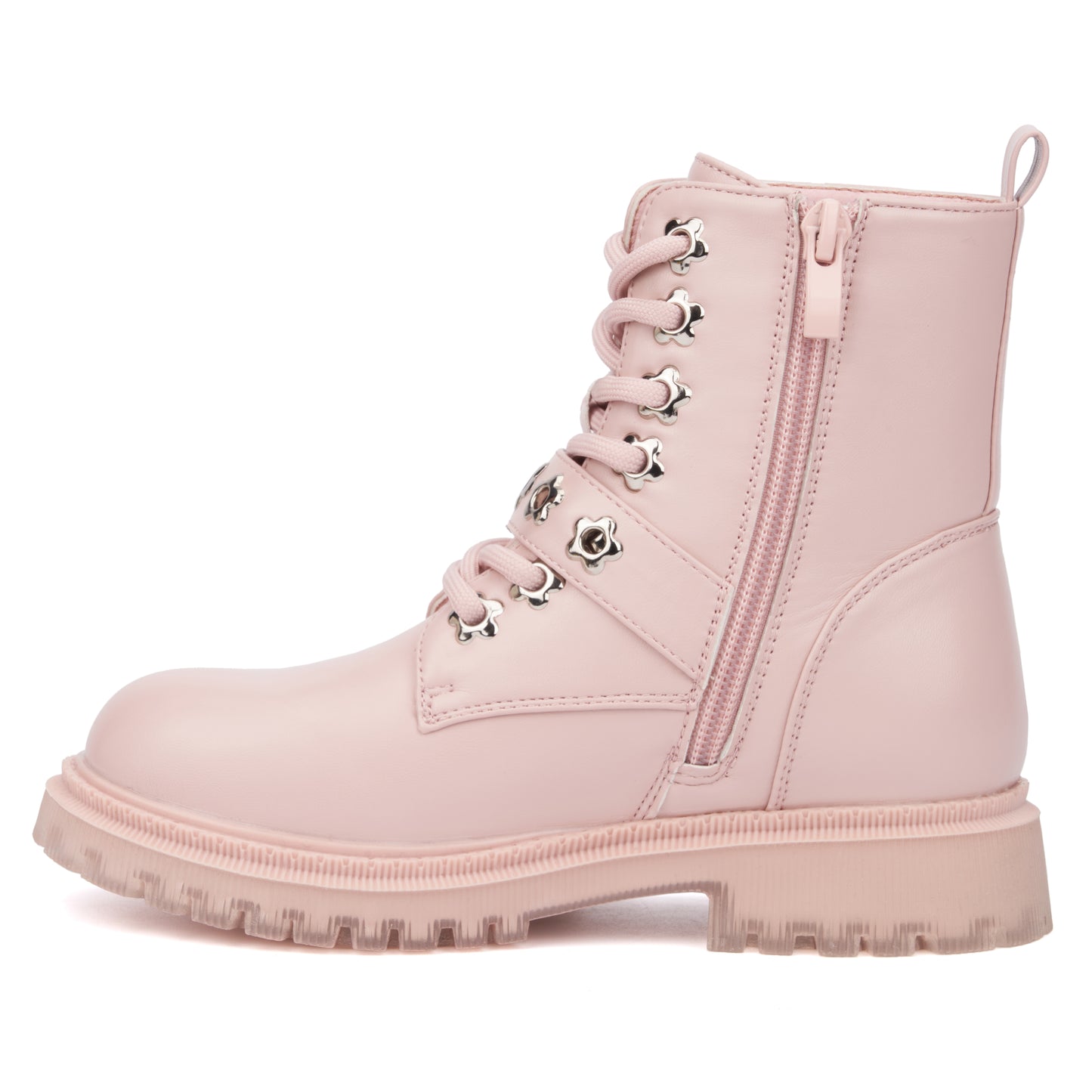 Girl's Star Bright Combat Boots