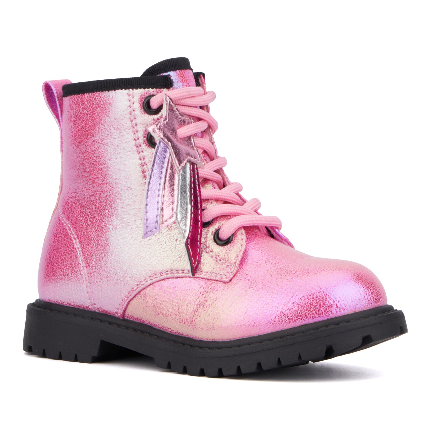 Girl's Toddler Crystal Sky Combat Boots