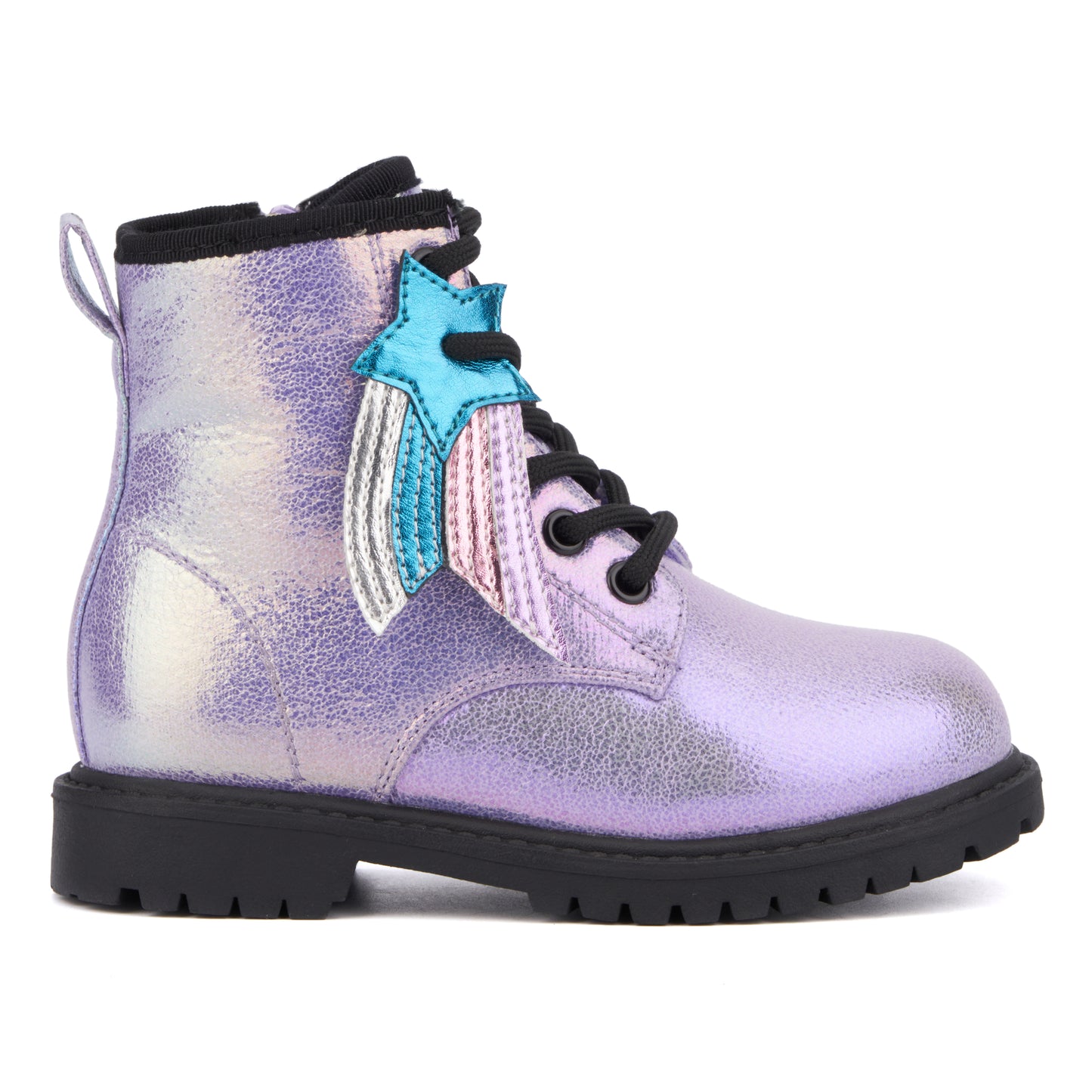 Girl's Toddler Crystal Sky Combat Boots