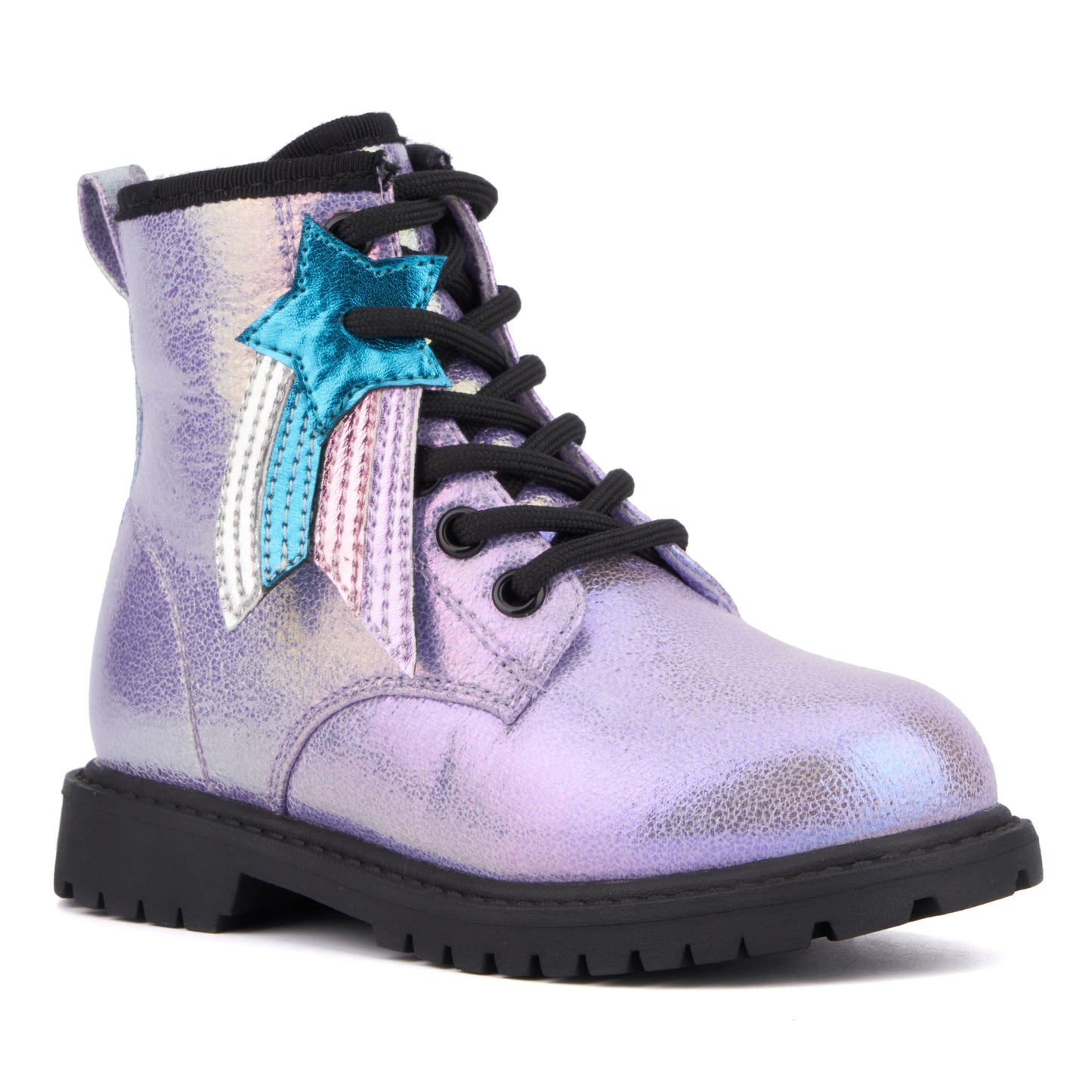 Girl's Toddler Crystal Sky Combat Boots