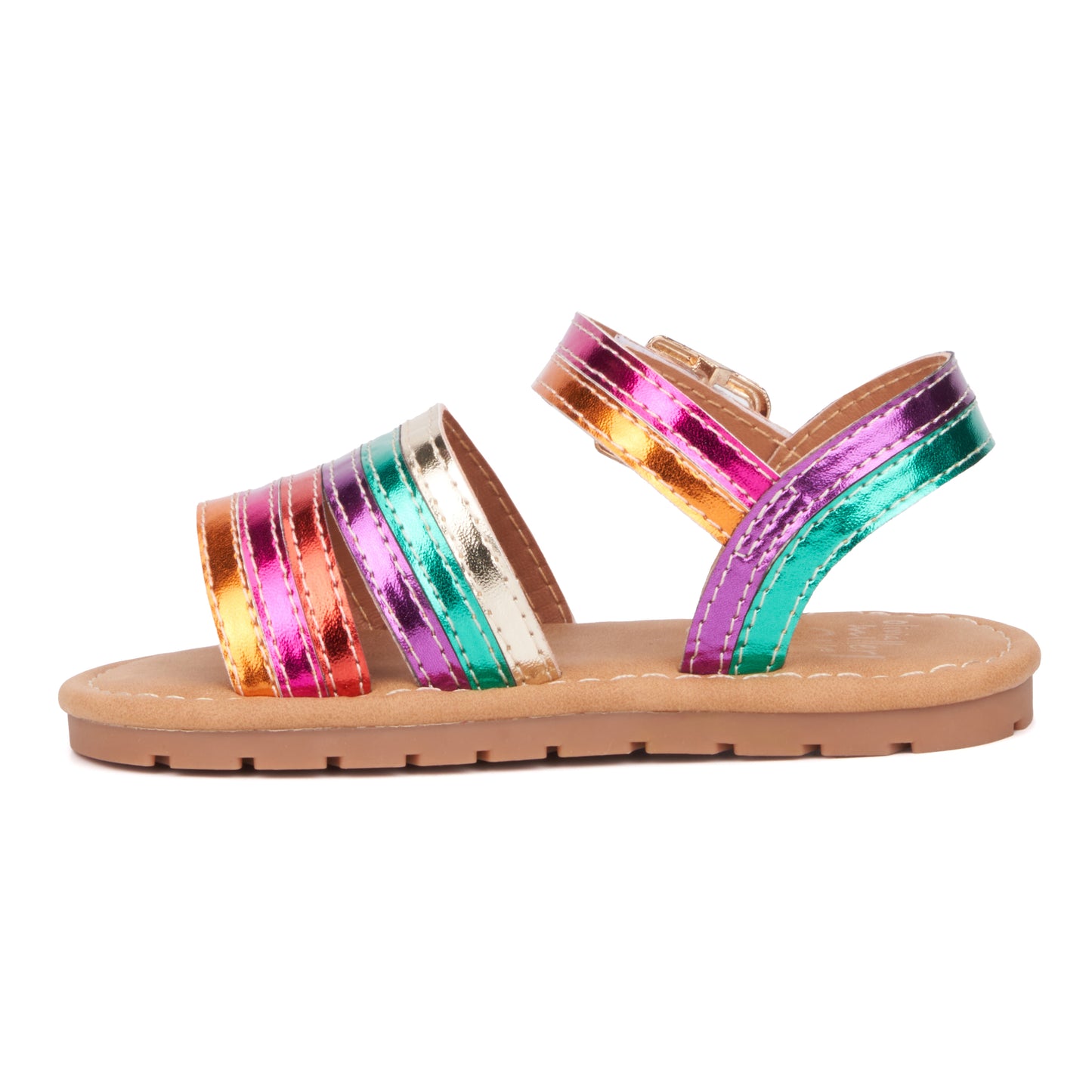 Girl's Toddler Rainbow Daze Slide Sandals